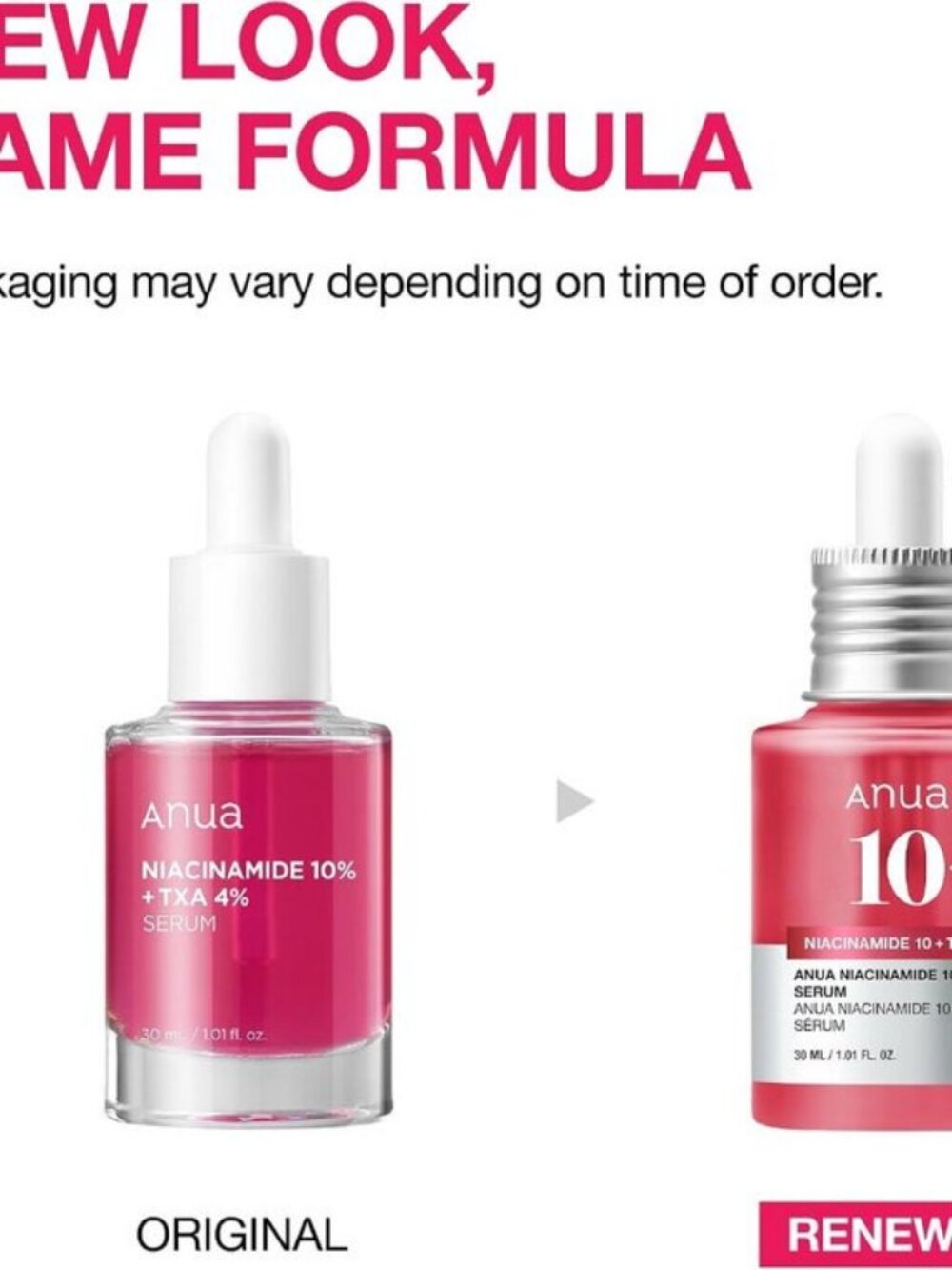 Anua Niacinamide 10 + TXA 4 Serum, Korean Skincare, 1.01 fl.oz - Picture 2 of 12